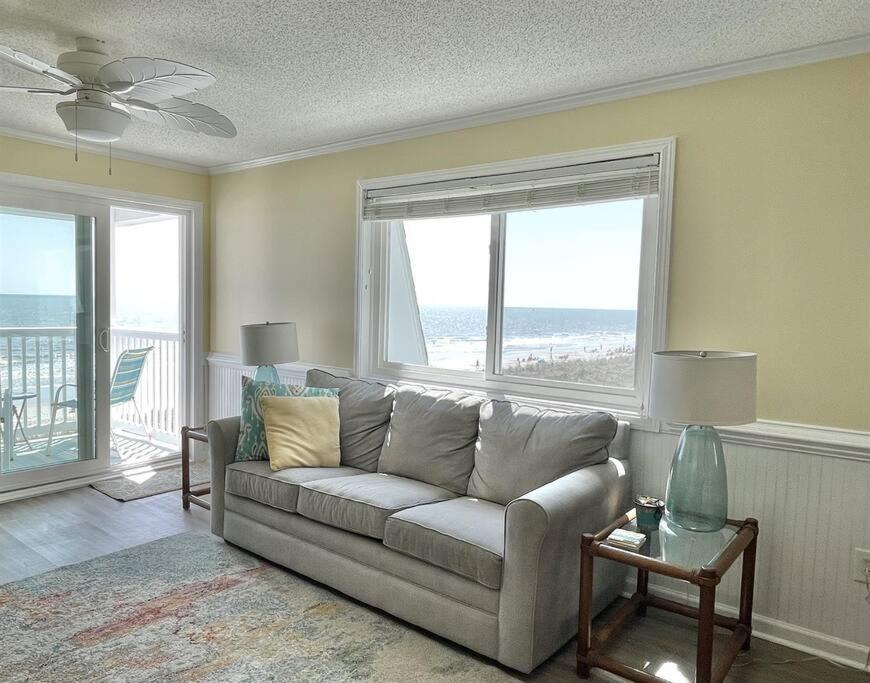 *2Br Oceanfront Retreat*King Ensuite*Pool*Nmb Cherry Grove*Pc4 Myrtle Beach Exterior foto